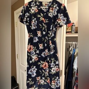 Women’s floral Tie Dress